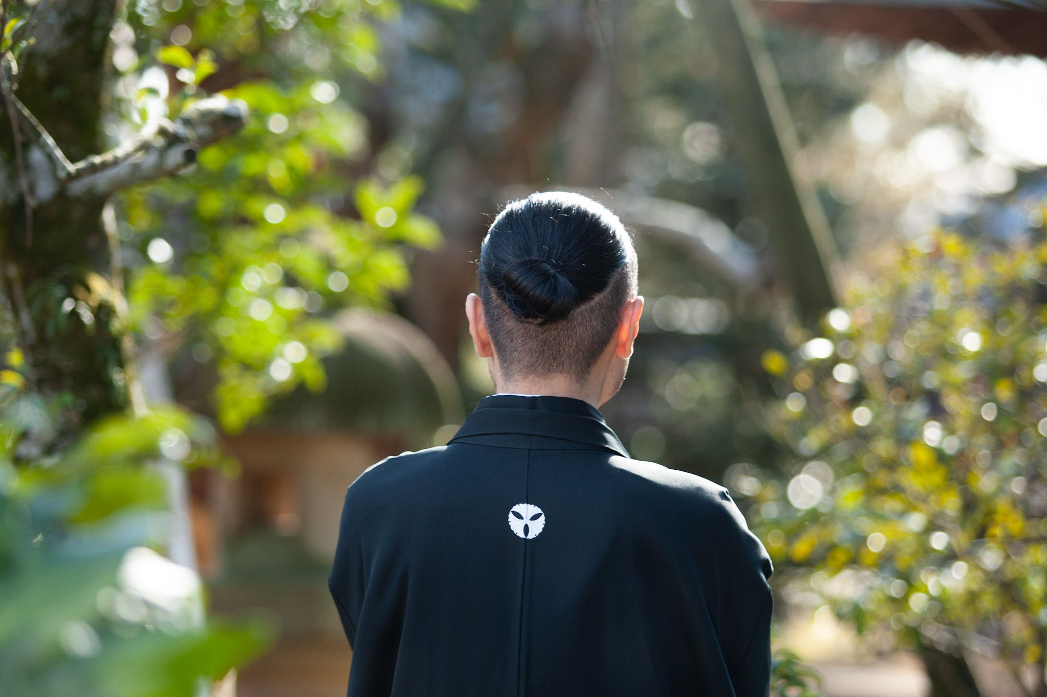 天神林家の紋付袴